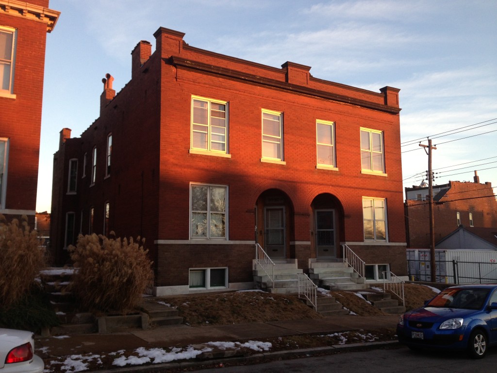 The four-unit building at 3342-44 Pennsylvania Avenue.