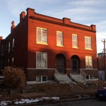 The four-unit building at 3342-44 Pennsylvania Avenue.