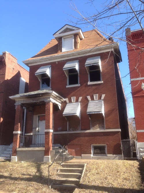 The house at 3640 California Avenue in Gravois Park.