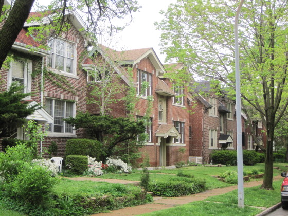 Multiple dwellings on Shenandoah Avenue.